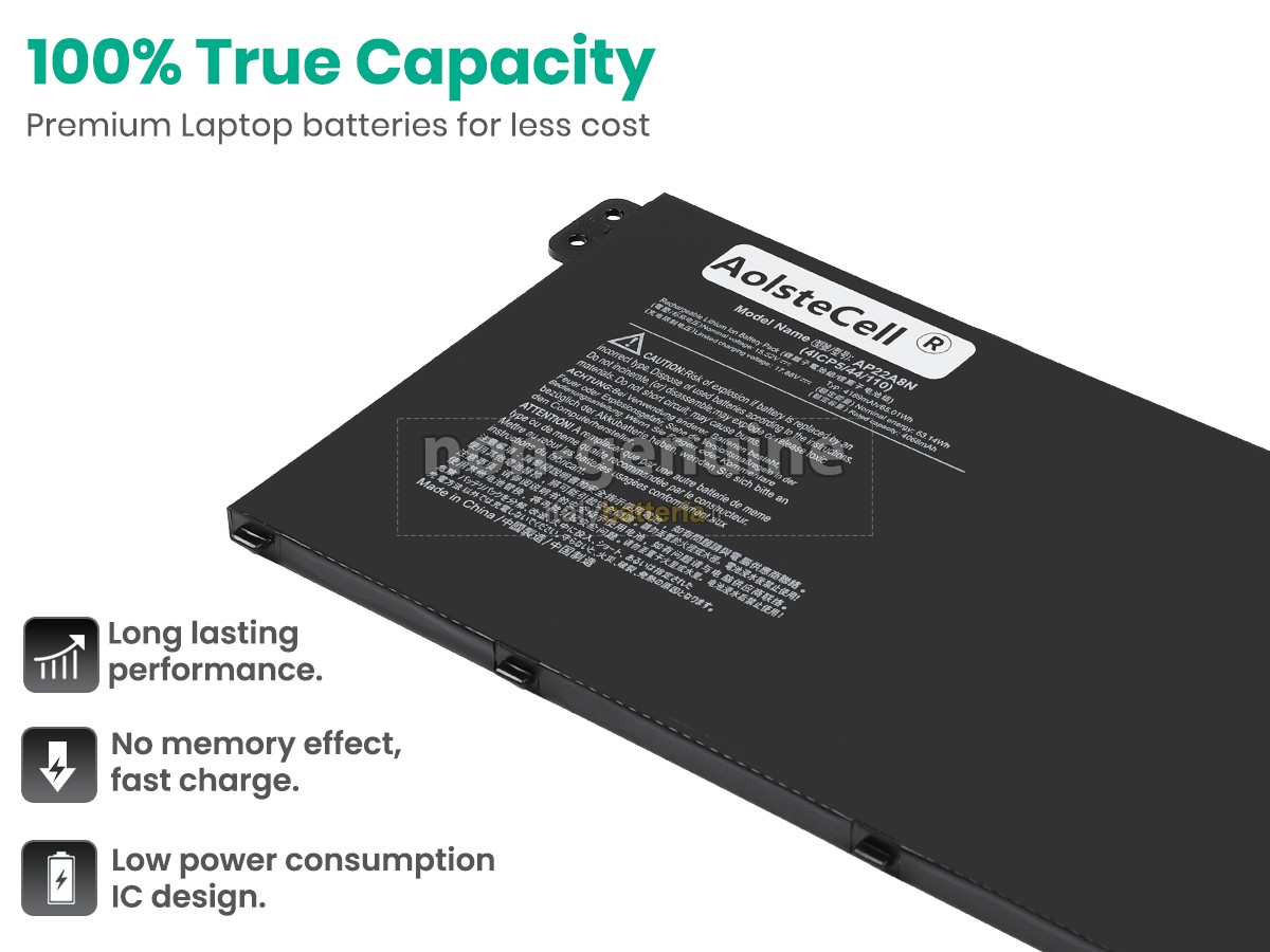 Batteria per Acer AP22A8N(4ICP4/65/123)