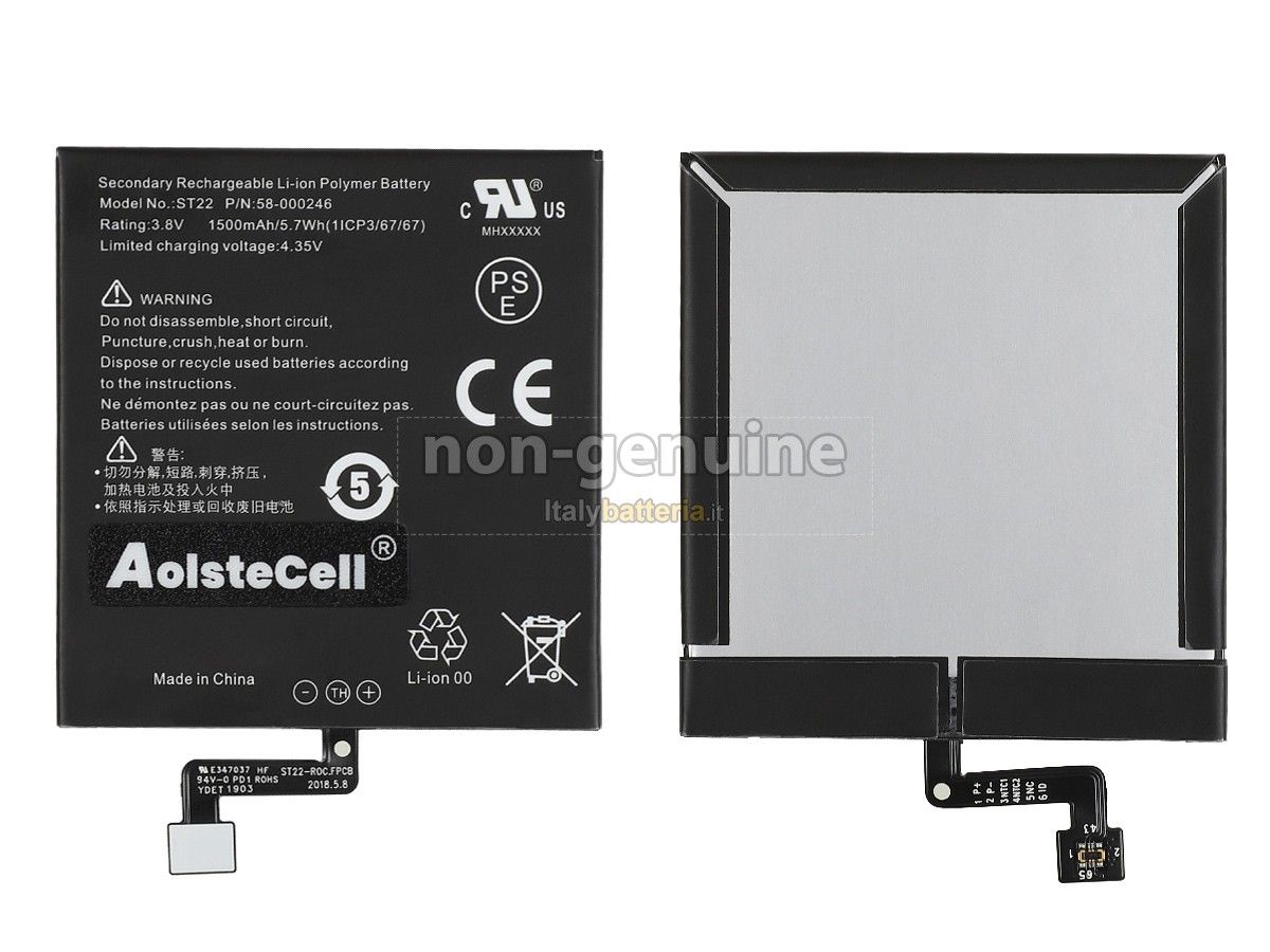 Batteria per Amazon 58-000194