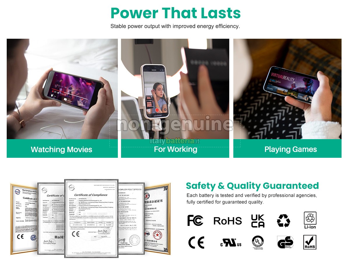 Batteria per Apple A1446