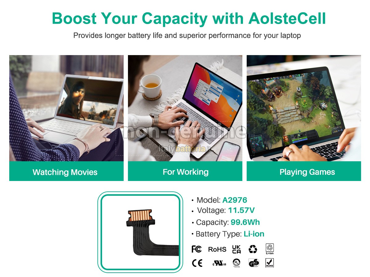 Batteria per Apple A2991