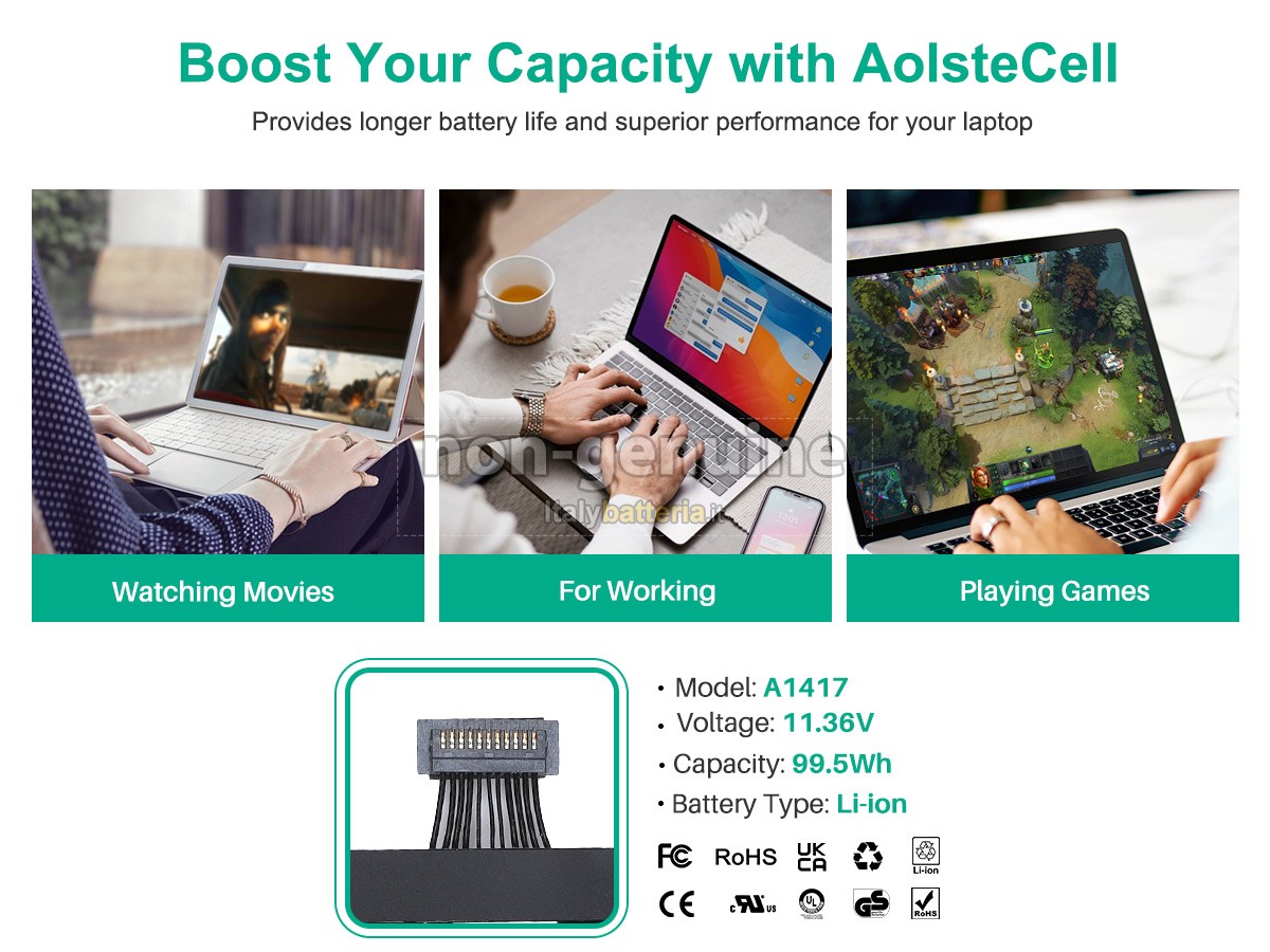 Batteria per Apple ME664