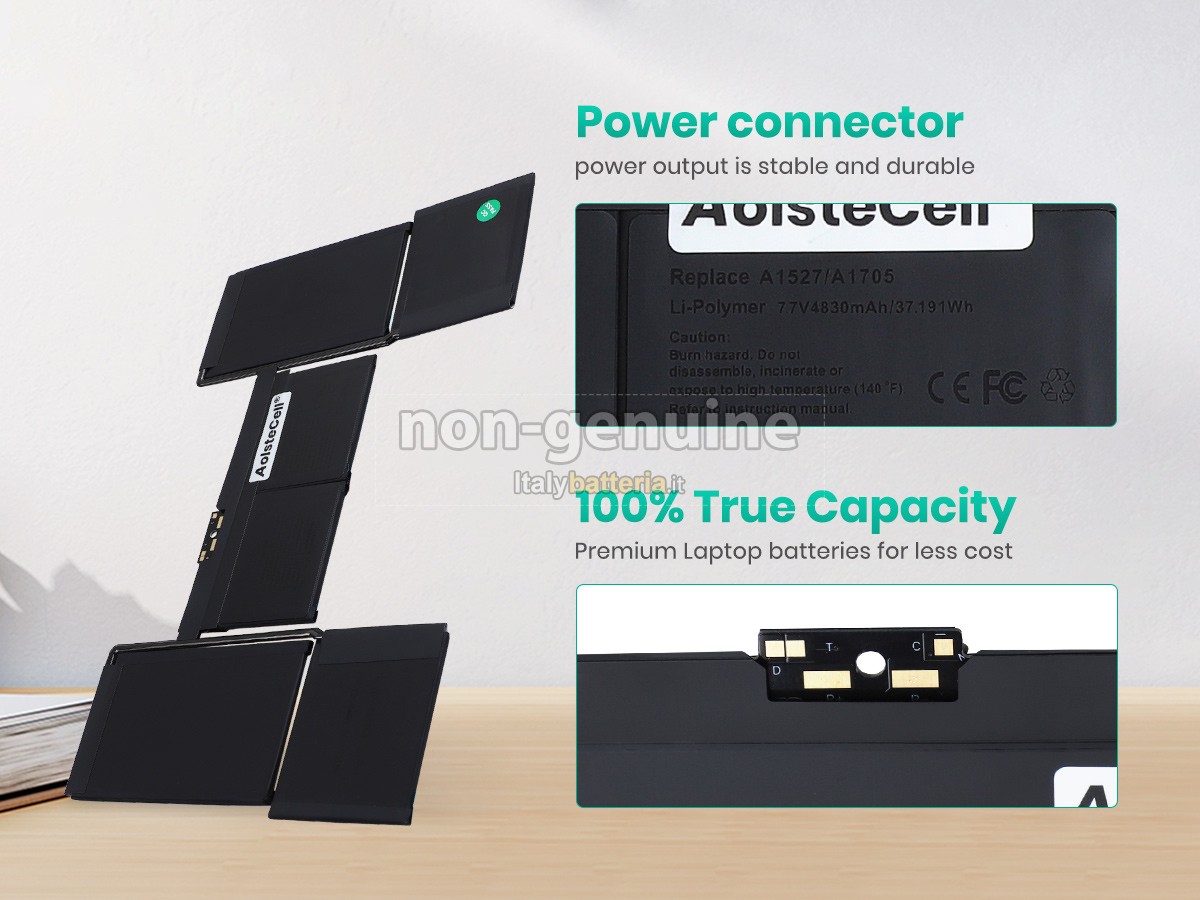 Batteria per Apple MacBook 12 inch Retina MLHC2LL/A