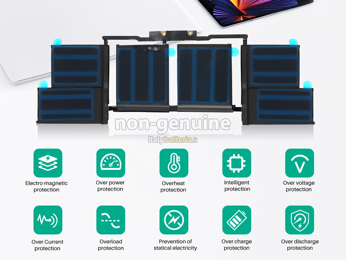 Batteria per Apple MacBook Pro Core I7 2.9 15 inch TOUCH A1707(Mid 2017)