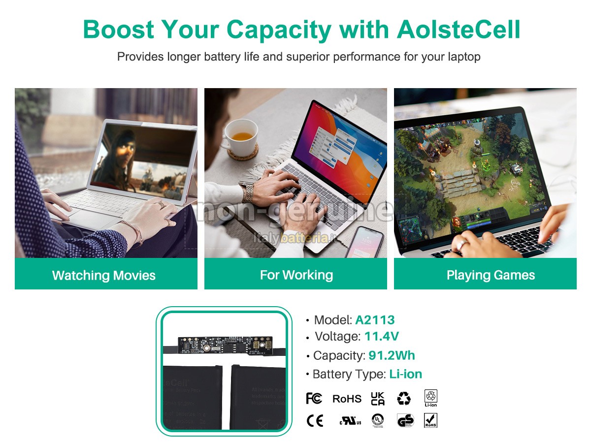 Batteria per Apple 616-00533