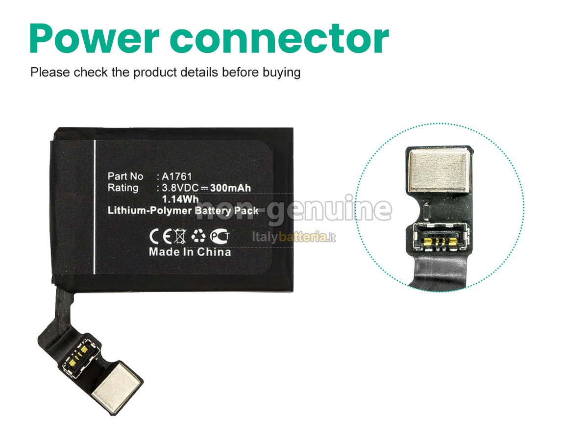 Batteria per Apple MP4A2