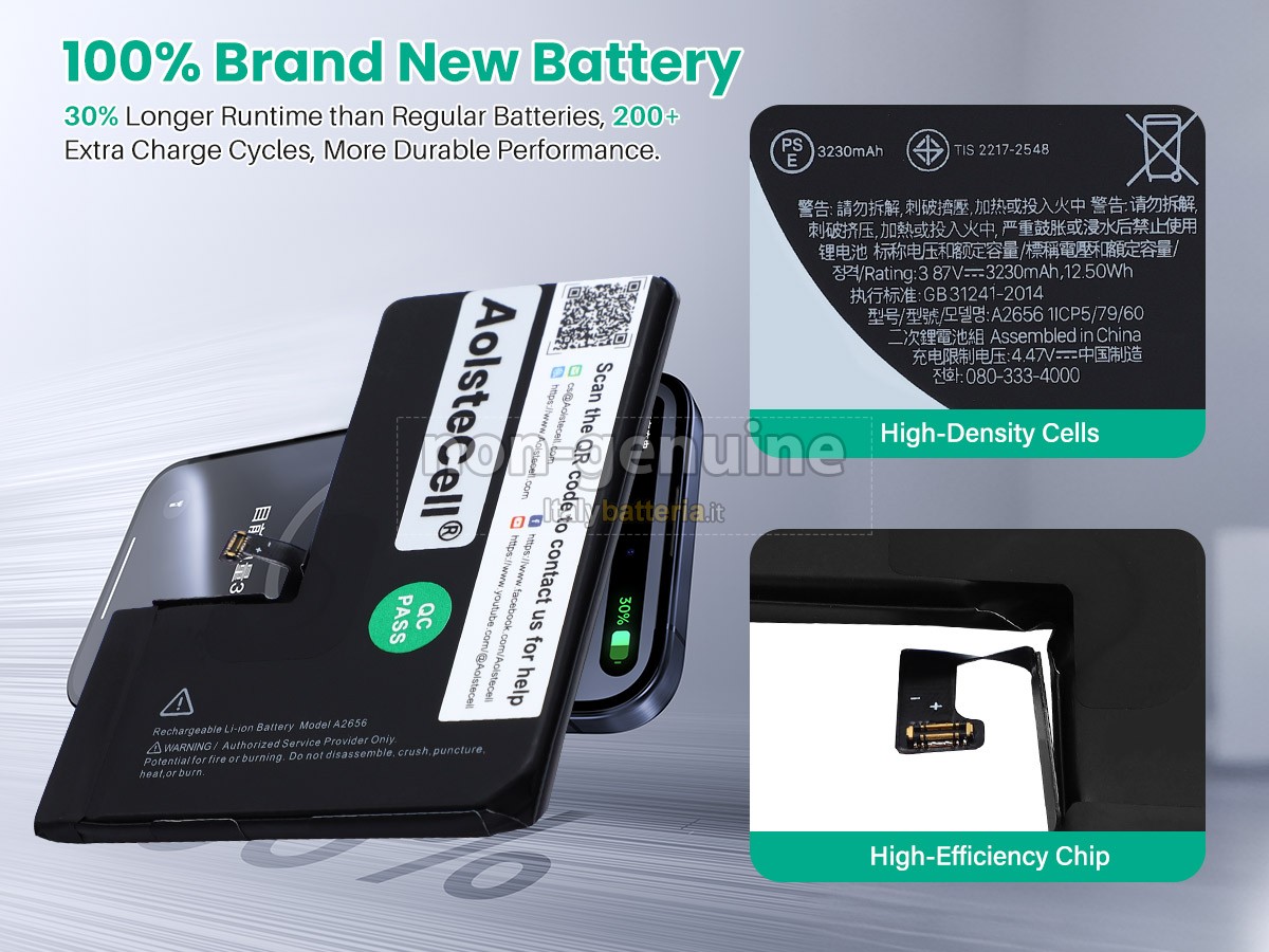 Batteria per Apple IPHONE 13 PRO 5G