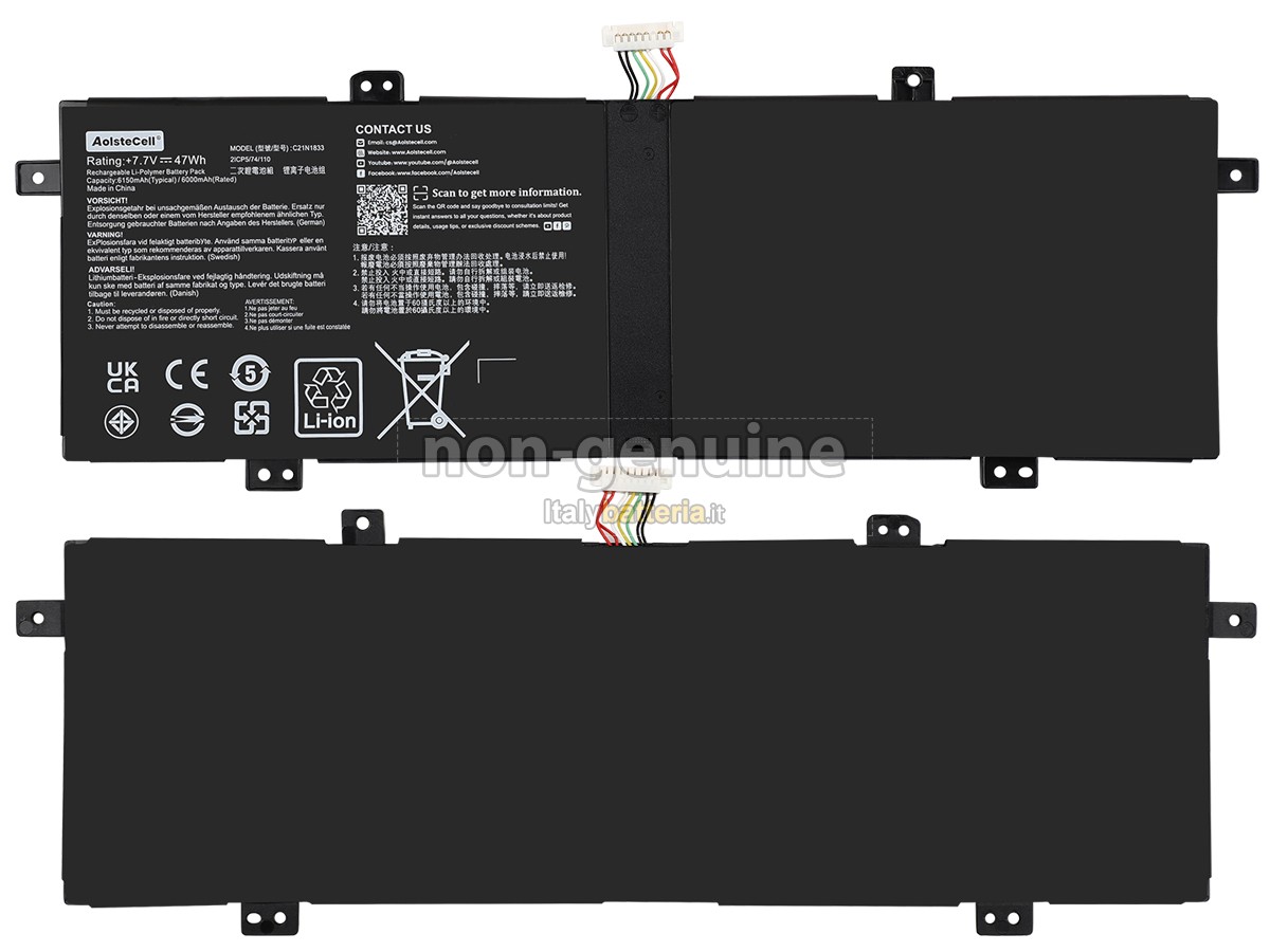 Batteria per Asus ZenBook UX431FN