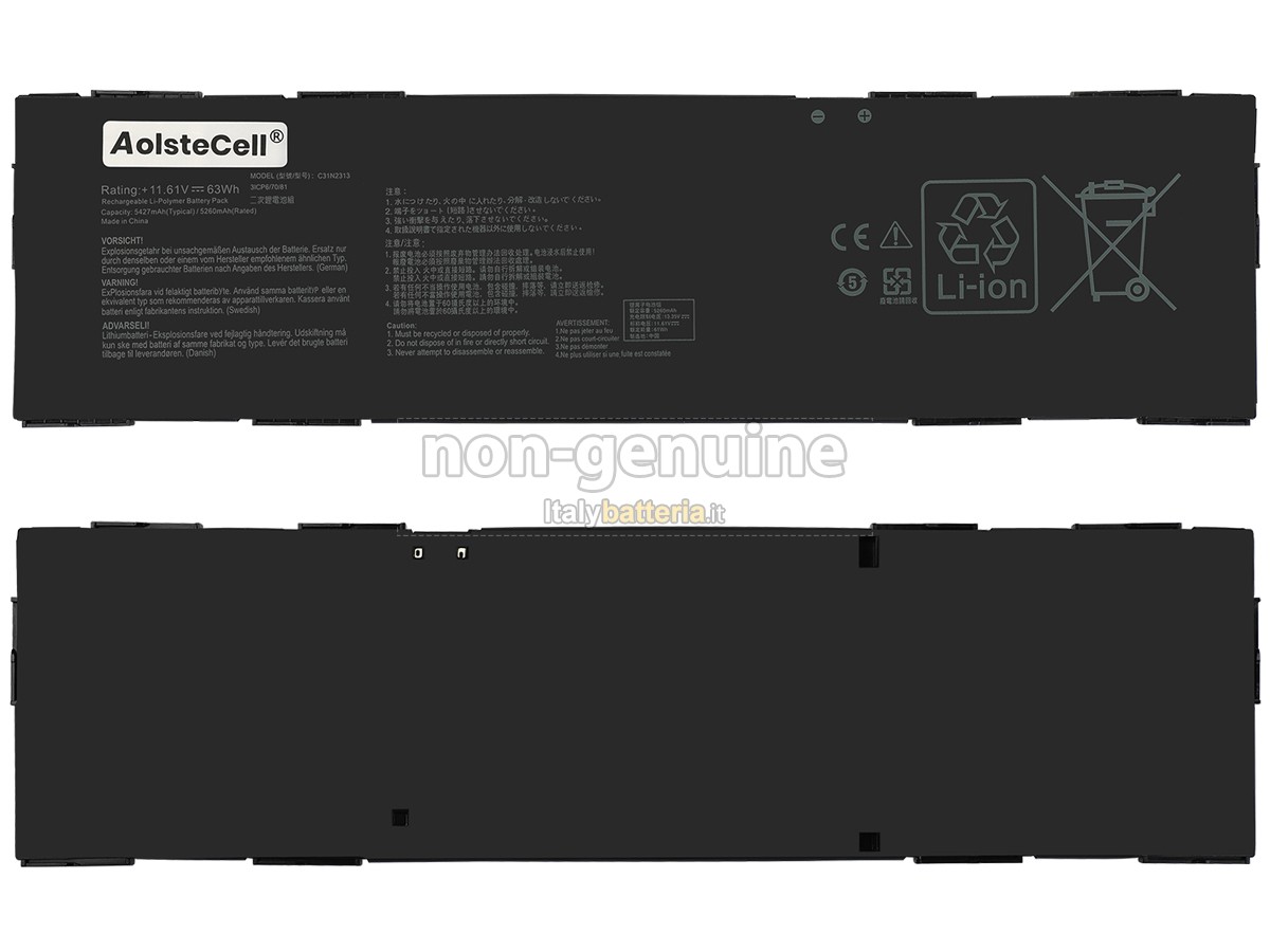 Batteria per Asus C31N2313