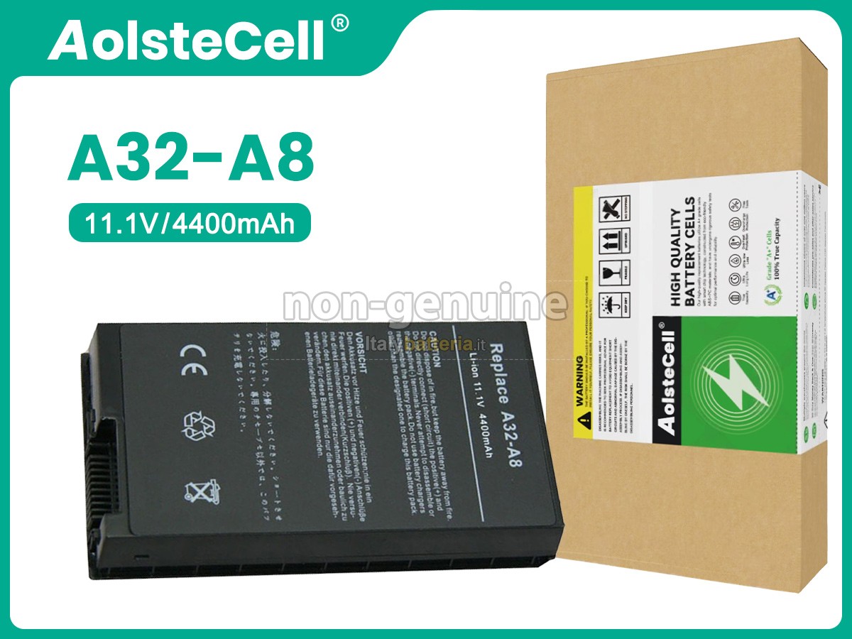 Batteria per Asus A8S