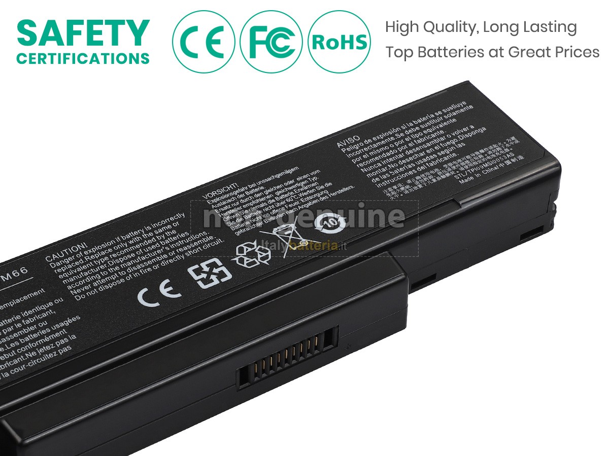 Batteria per Asus M51A