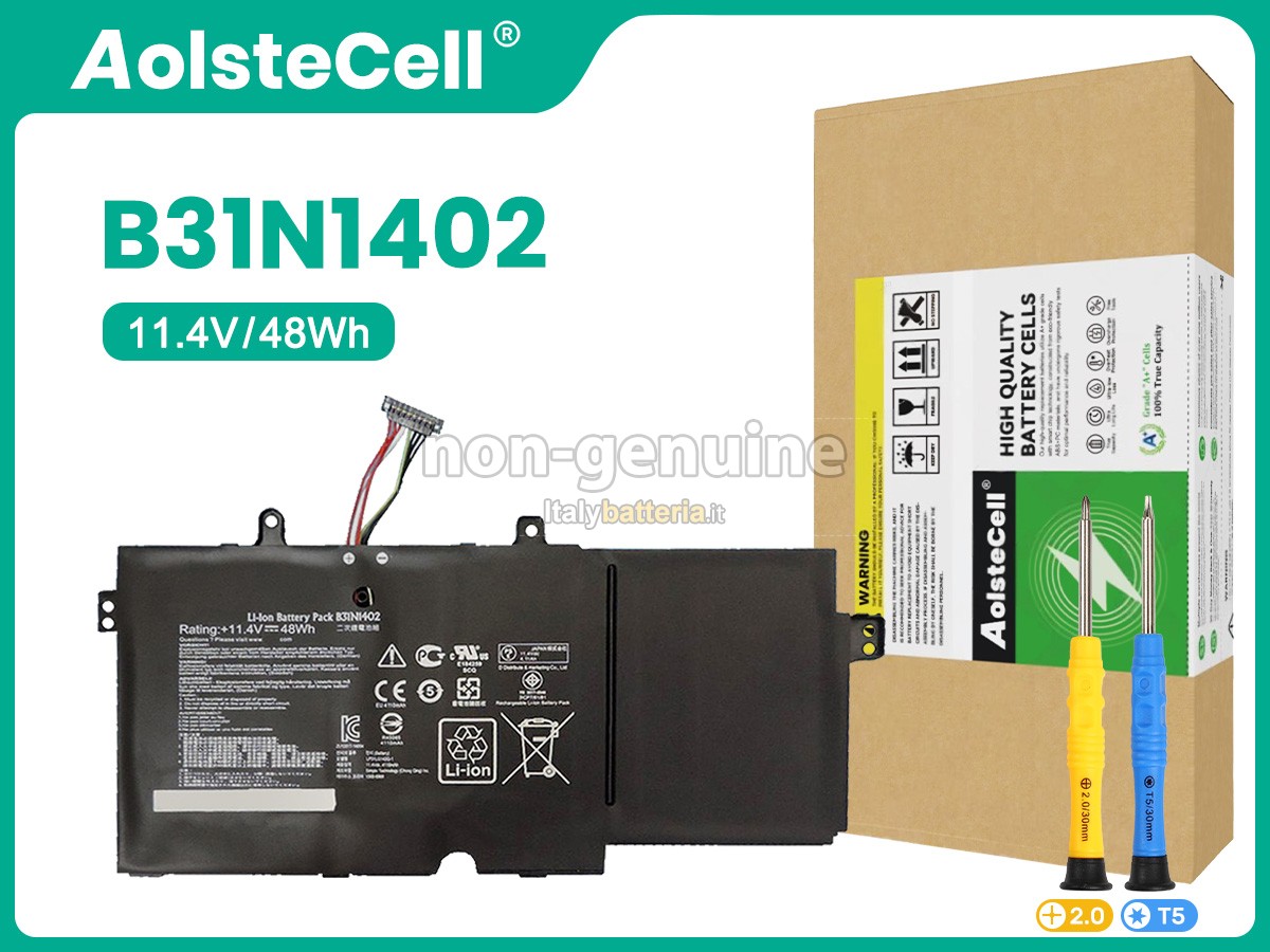 Batteria per Asus B31N1402