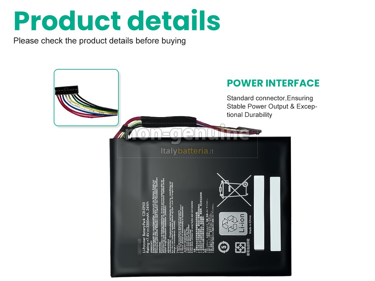 Batteria per Asus TF101-1B185A