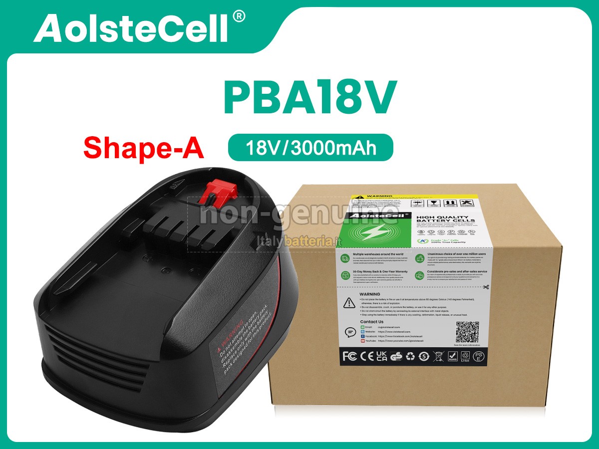 Batteria per Bosch PSB 1800 LI