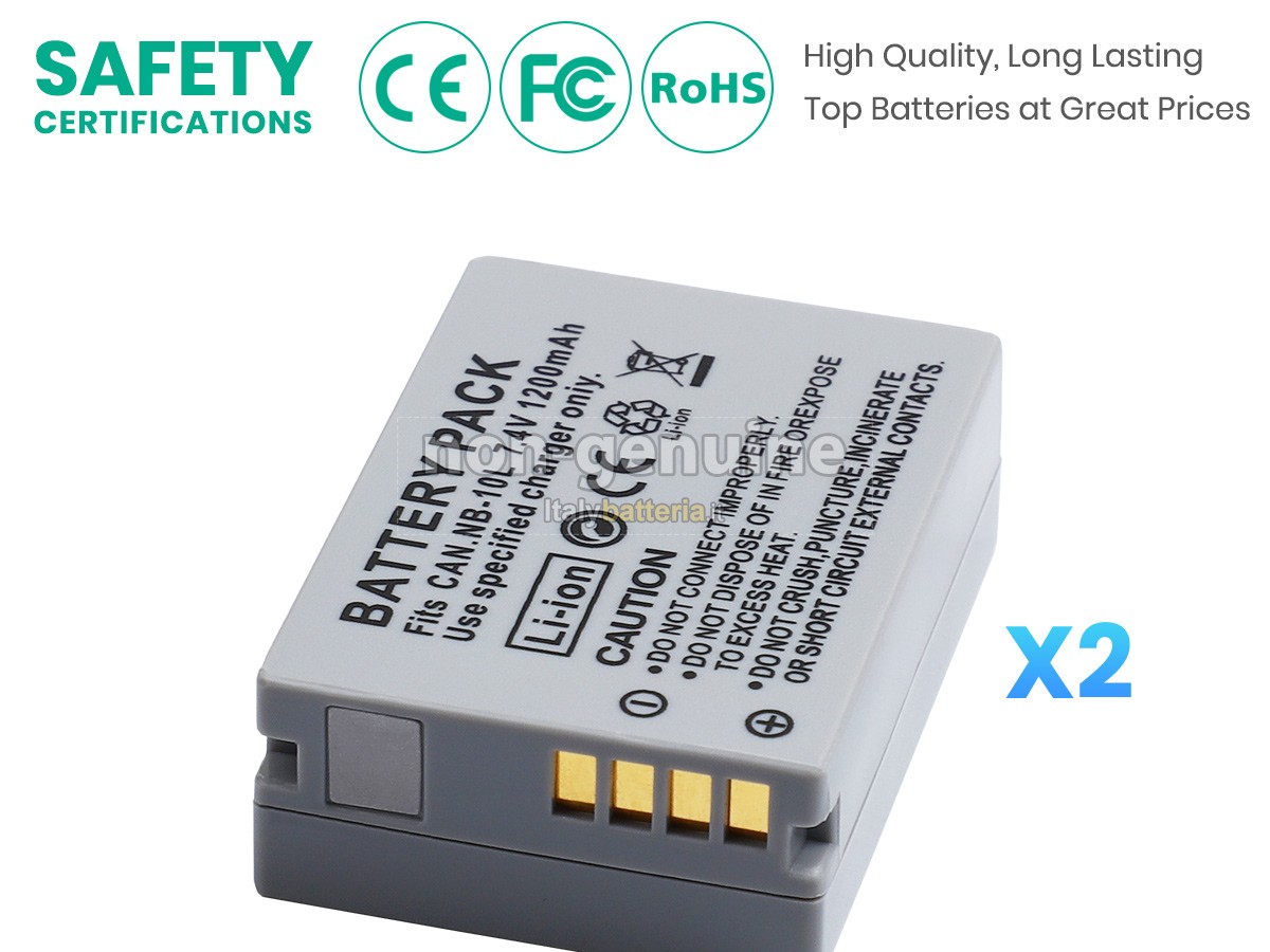 Batteria per Canon NB-10L