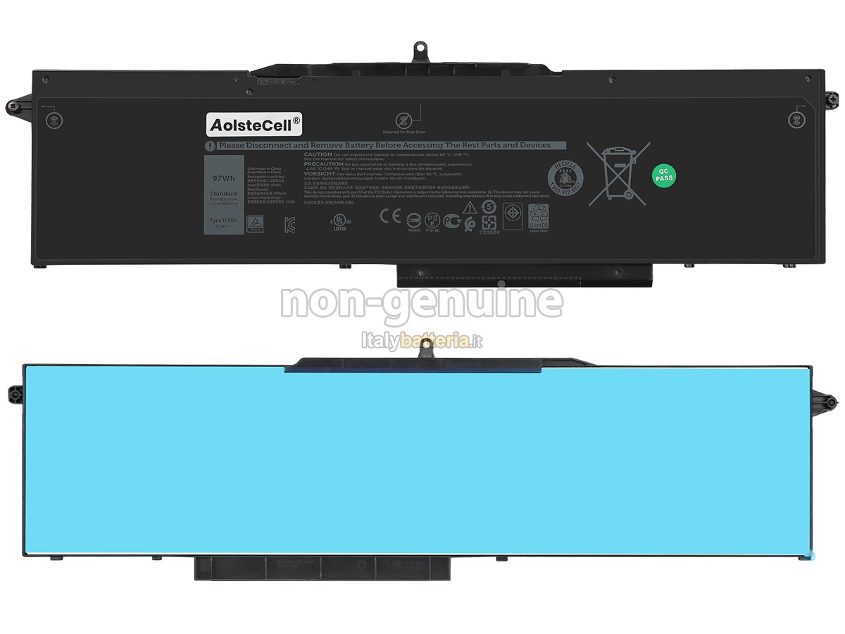 Batteria per Dell 1WJT0