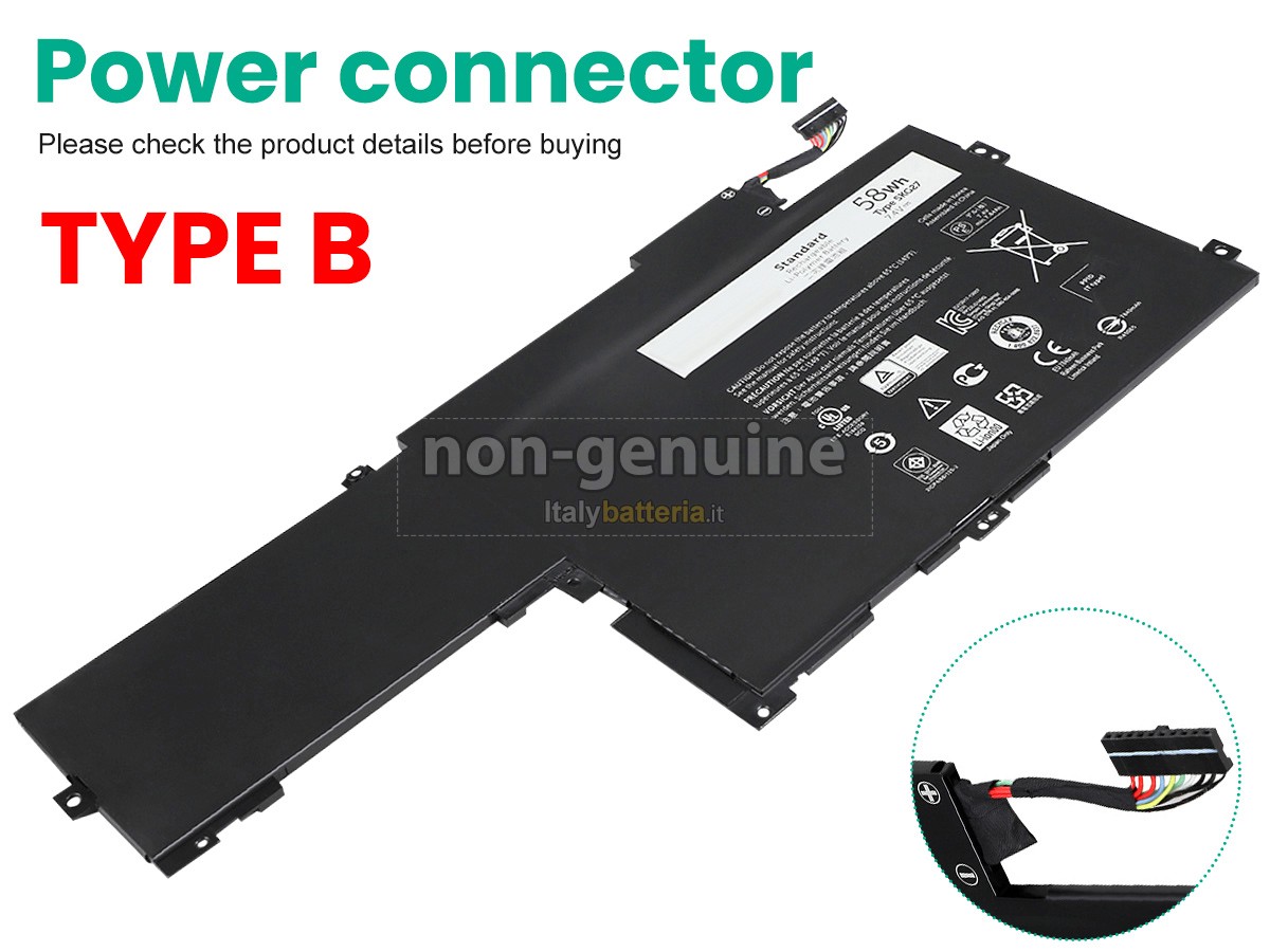 Batteria per Dell Inspiron 14 7000