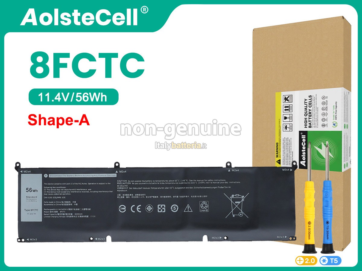 Batteria per Dell P106F