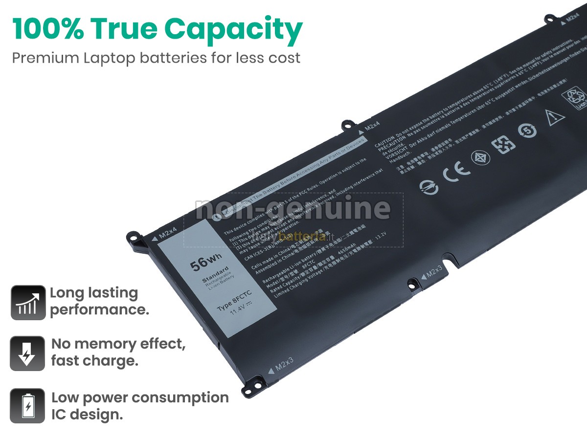 Batteria per Dell P106F
