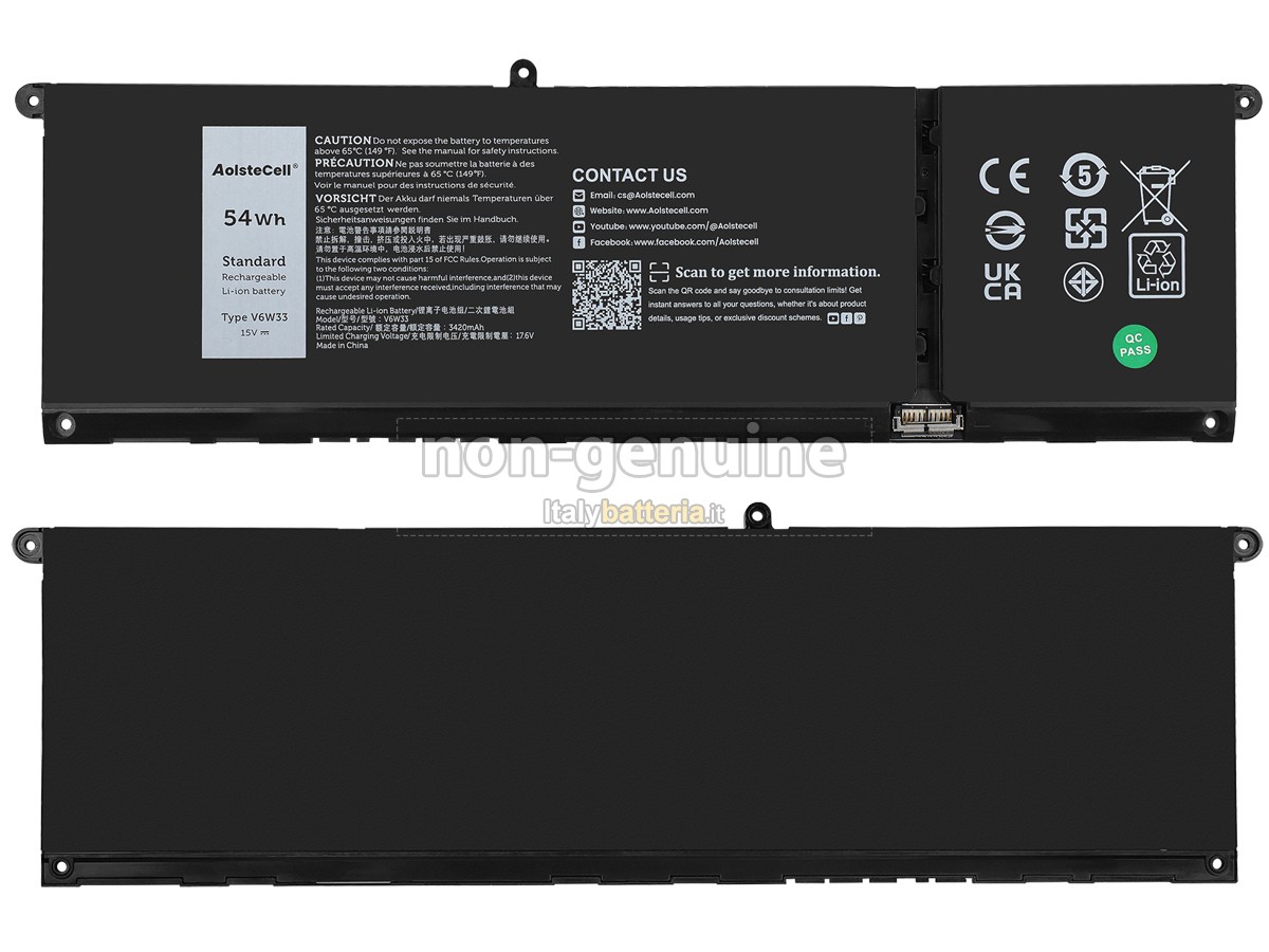 Batteria per Dell WV3K8