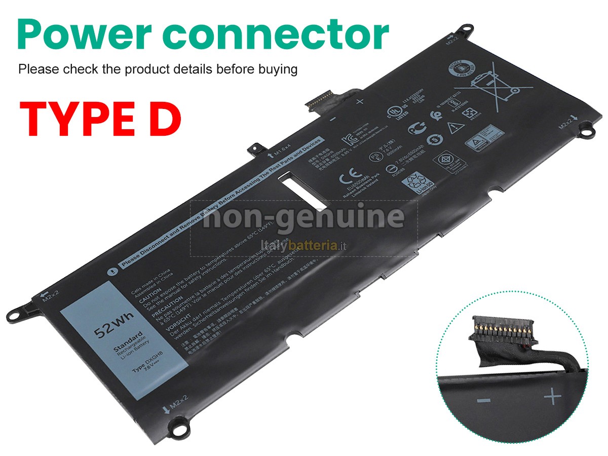 Batteria per Dell Inspiron 14 7000