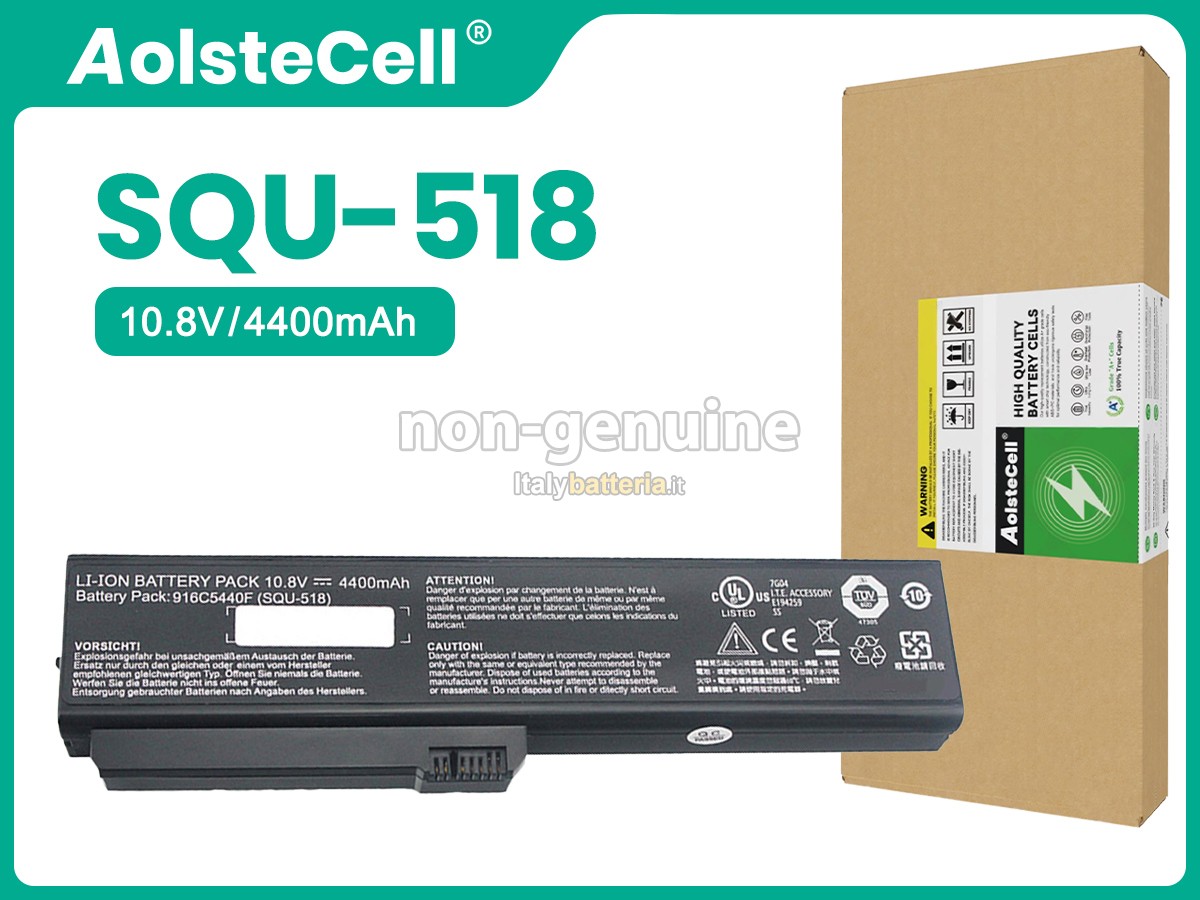 Batteria per Fujitsu SQU-522