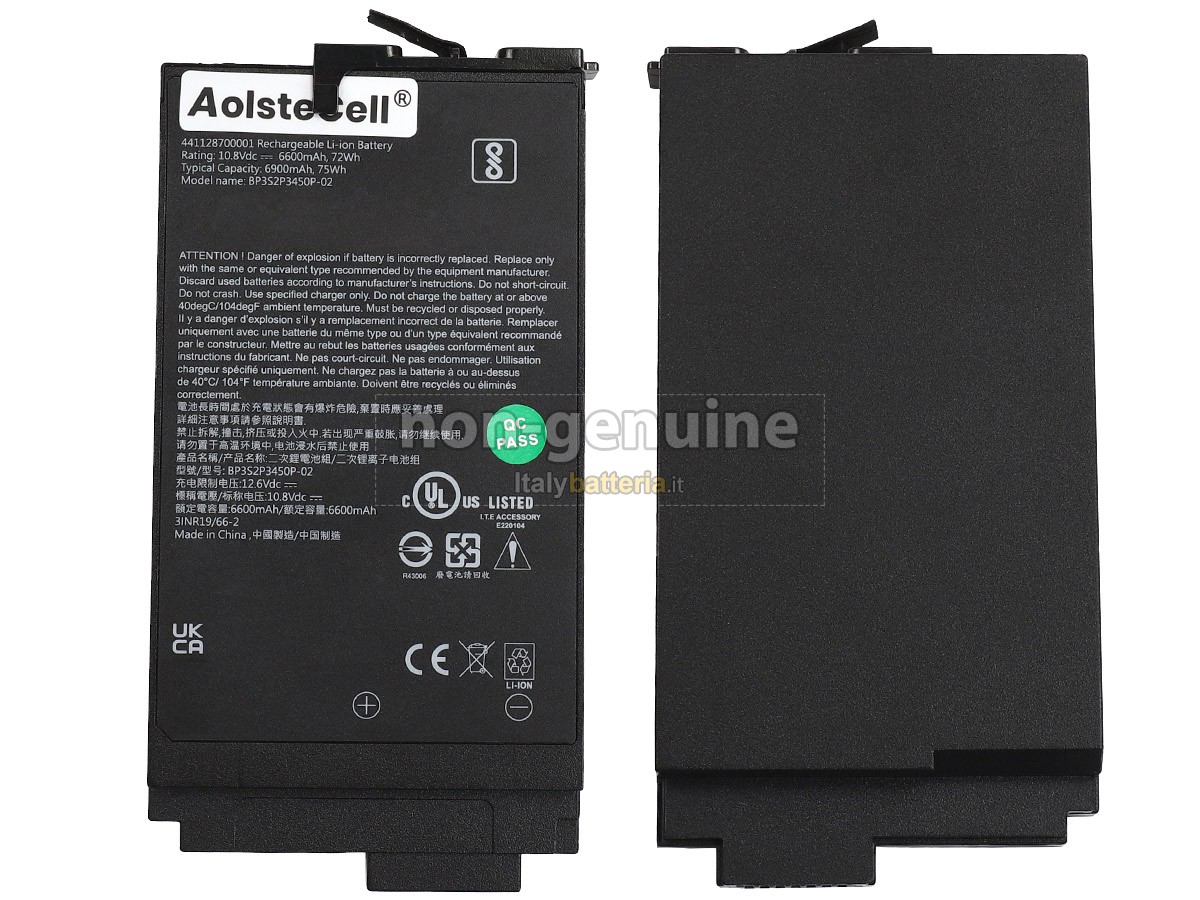 Batteria per Getac S410