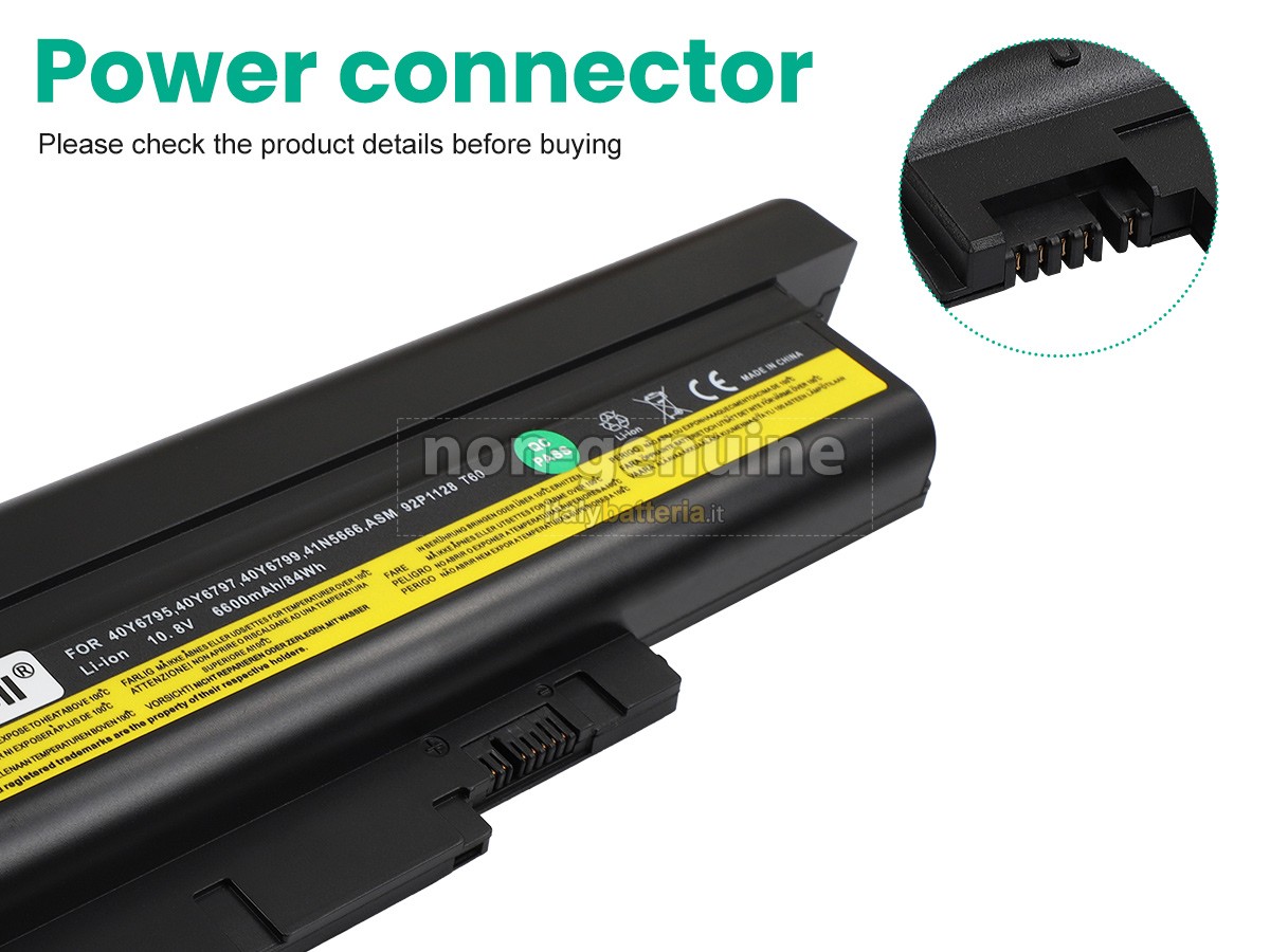 Batteria per IBM 92P1134