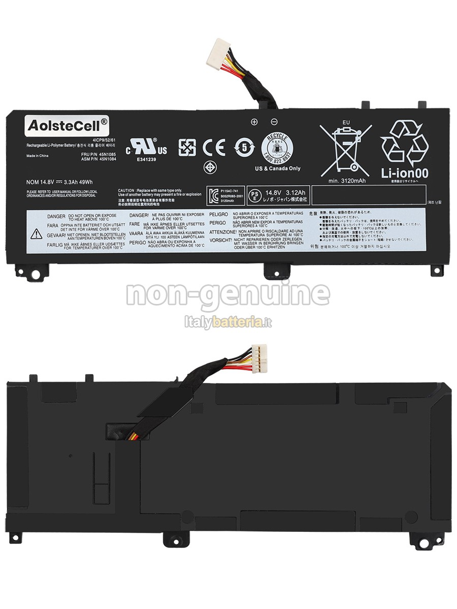 Batteria per Lenovo 45N1085