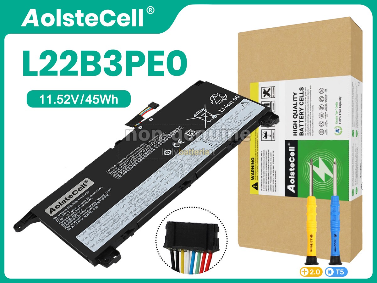 Batteria per Lenovo L22B3PE0