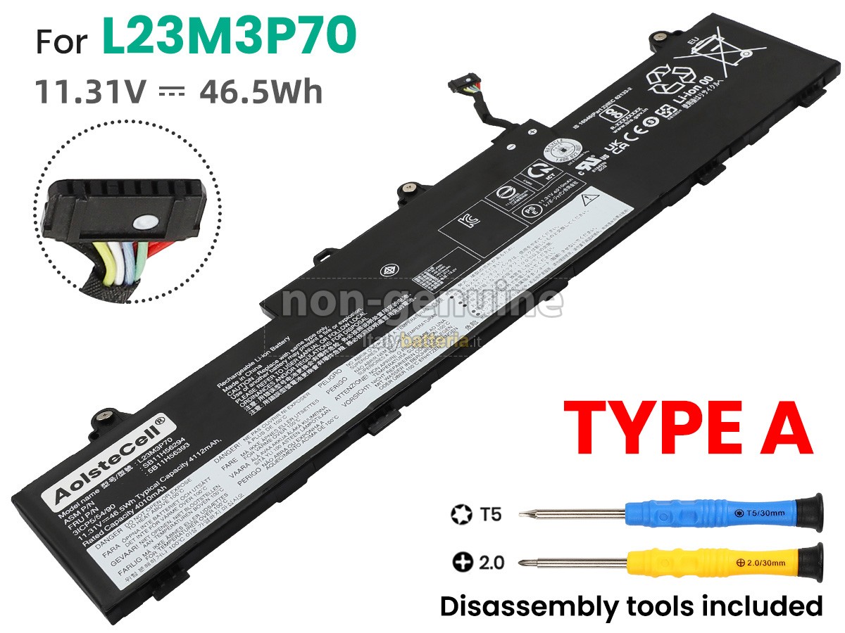 Batteria per Lenovo ThinkPad L14 GEN 5-21L1