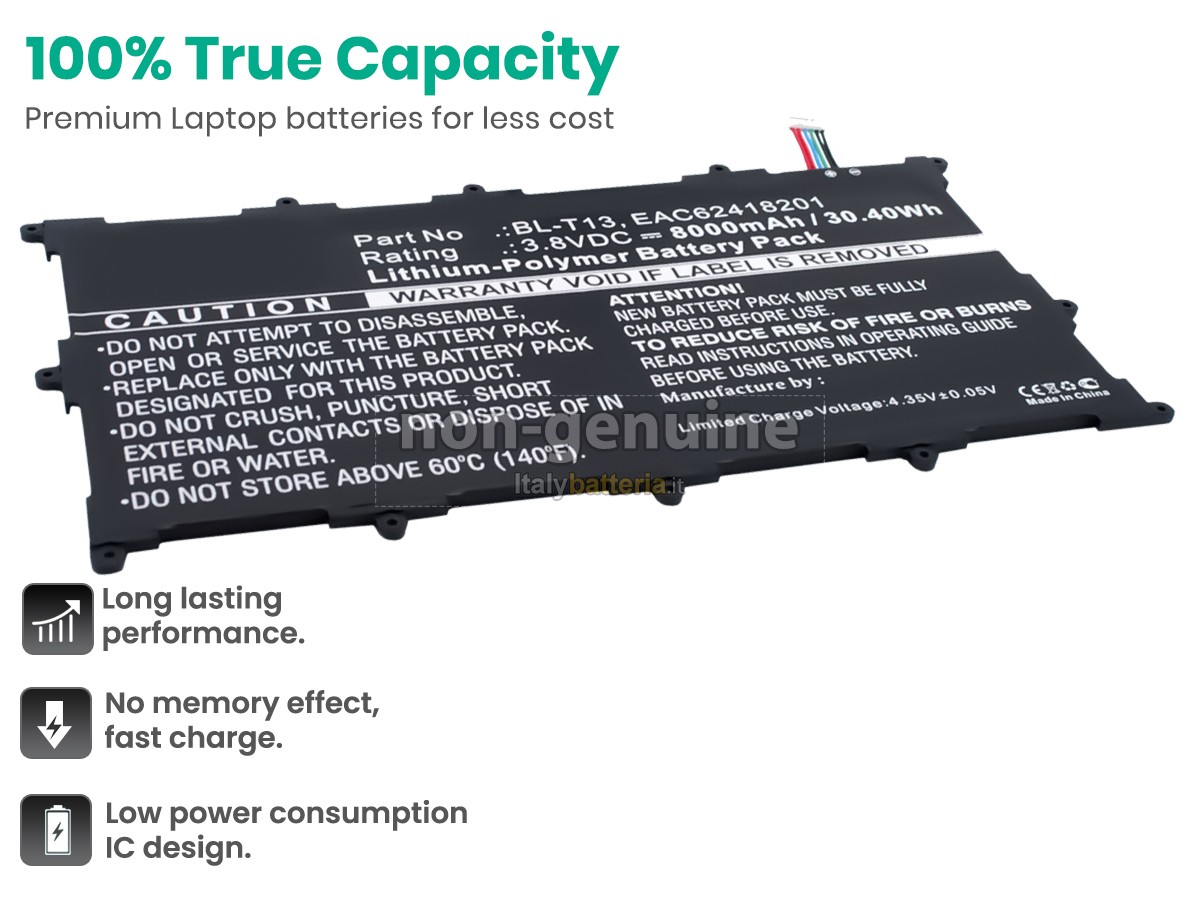 Batteria per LG V700