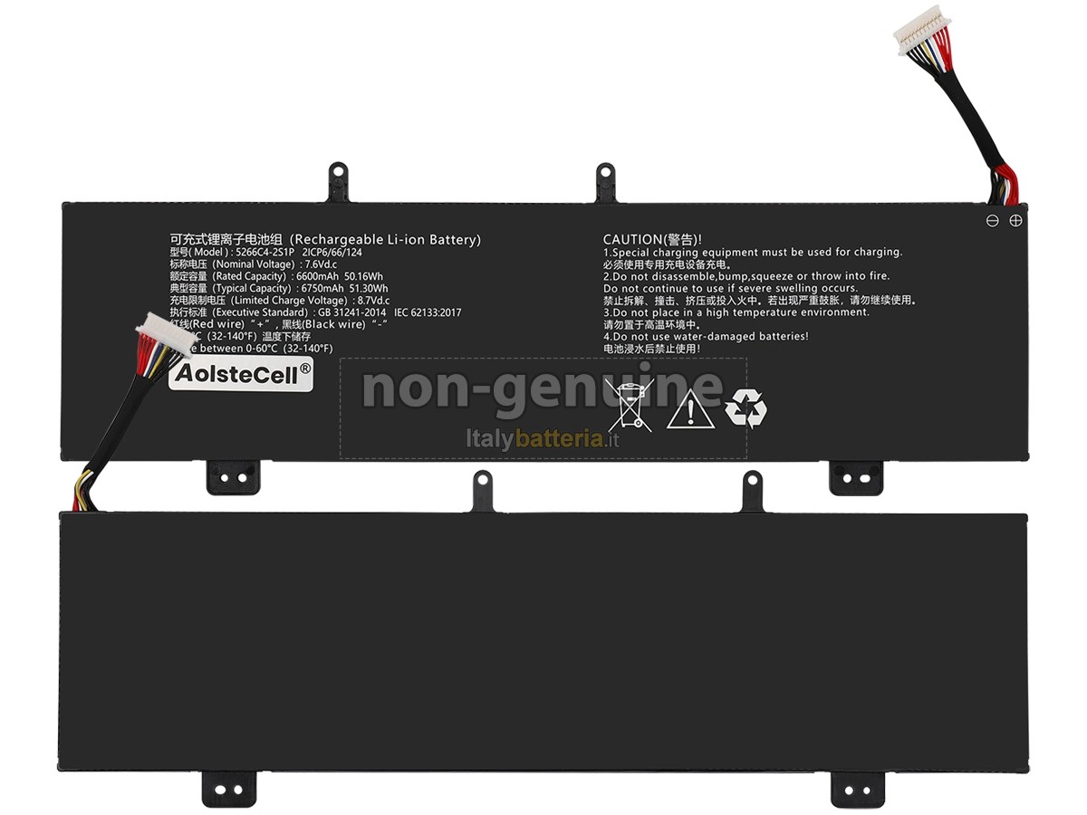 Batteria per Mechrevo 5266C4-2S1P