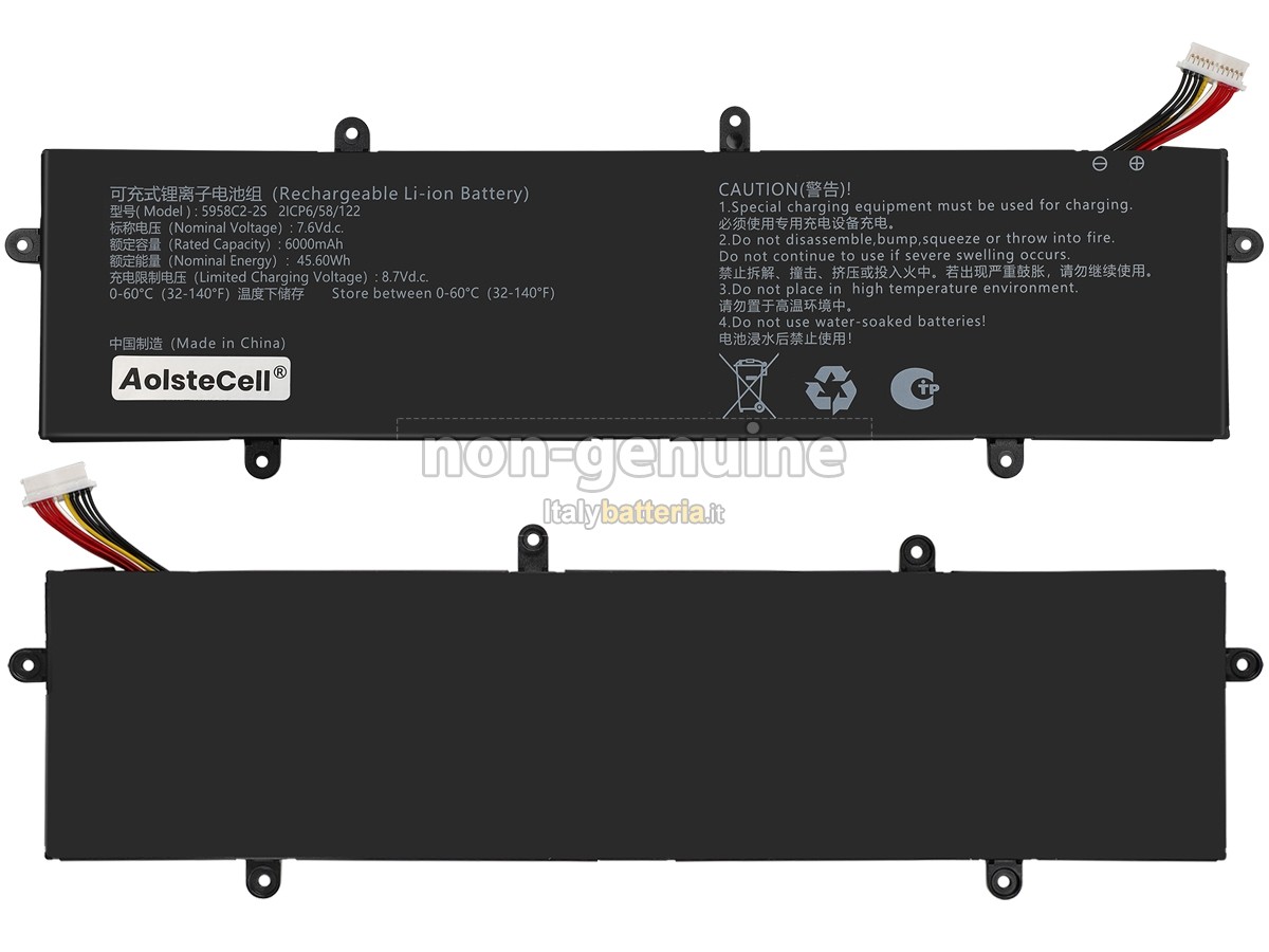 Batteria per Mechrevo 5958C2-2S