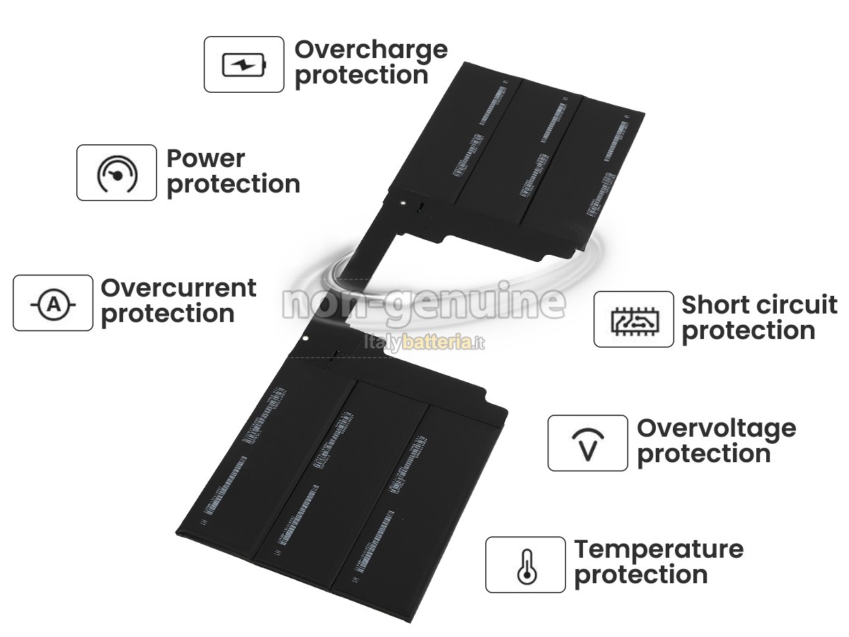 Batteria per Microsoft Surface BOOK2 KEYBOARD