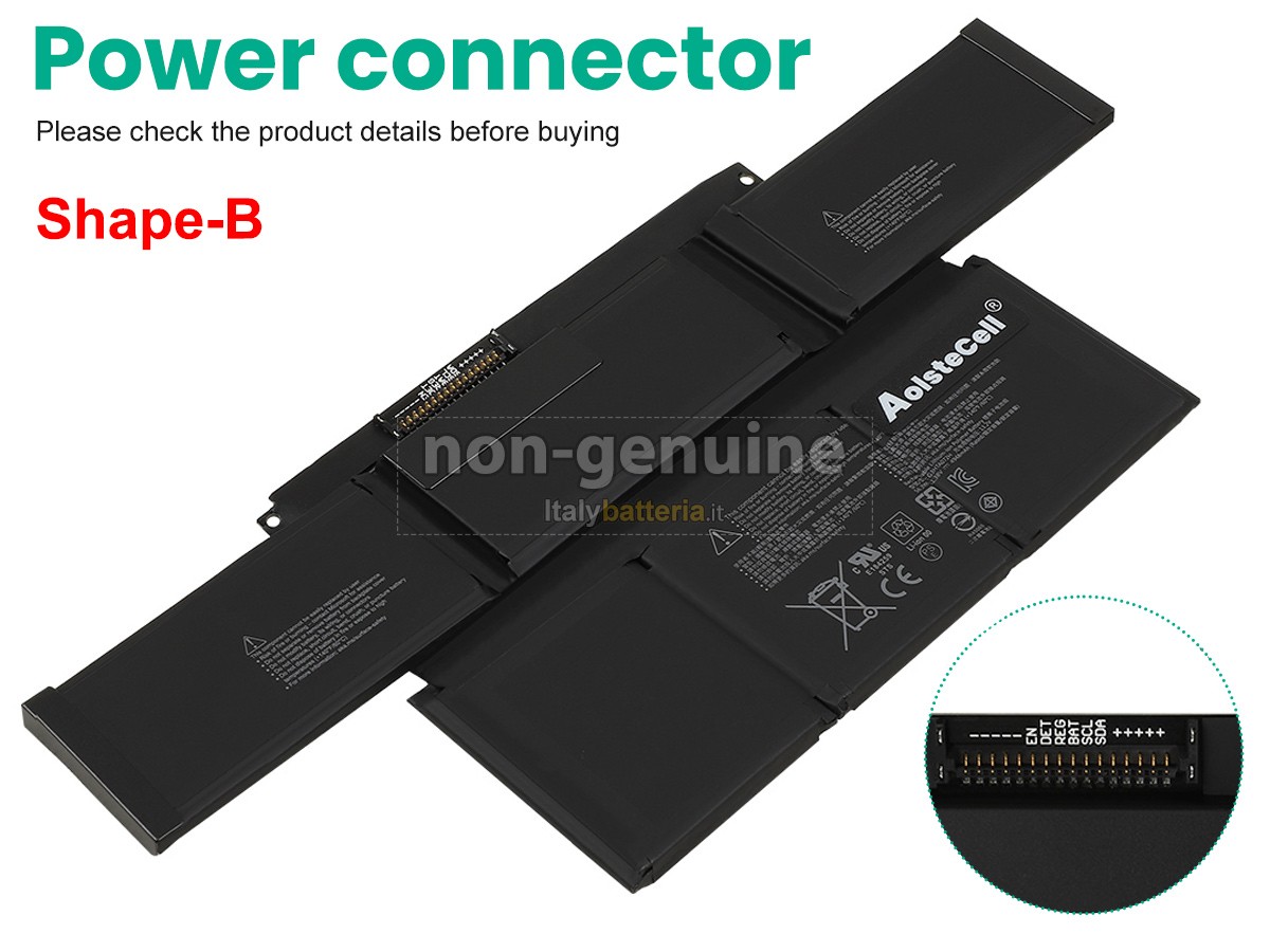 Batteria per Microsoft Surface LAPTOP STUDIO 1943