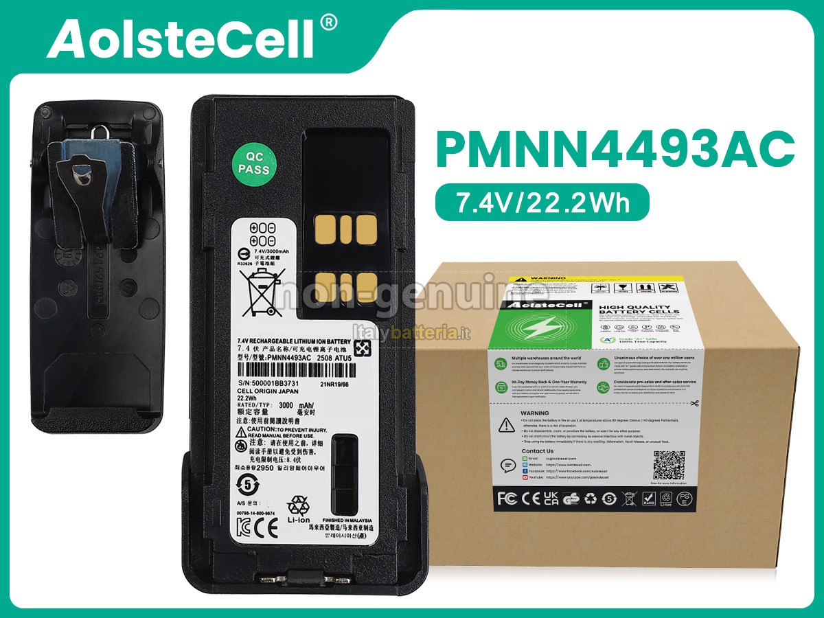 Batteria per Motorola XPR3500