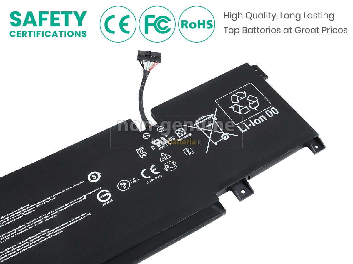 Batteria per MSI PRESTIGE 14 A12UC