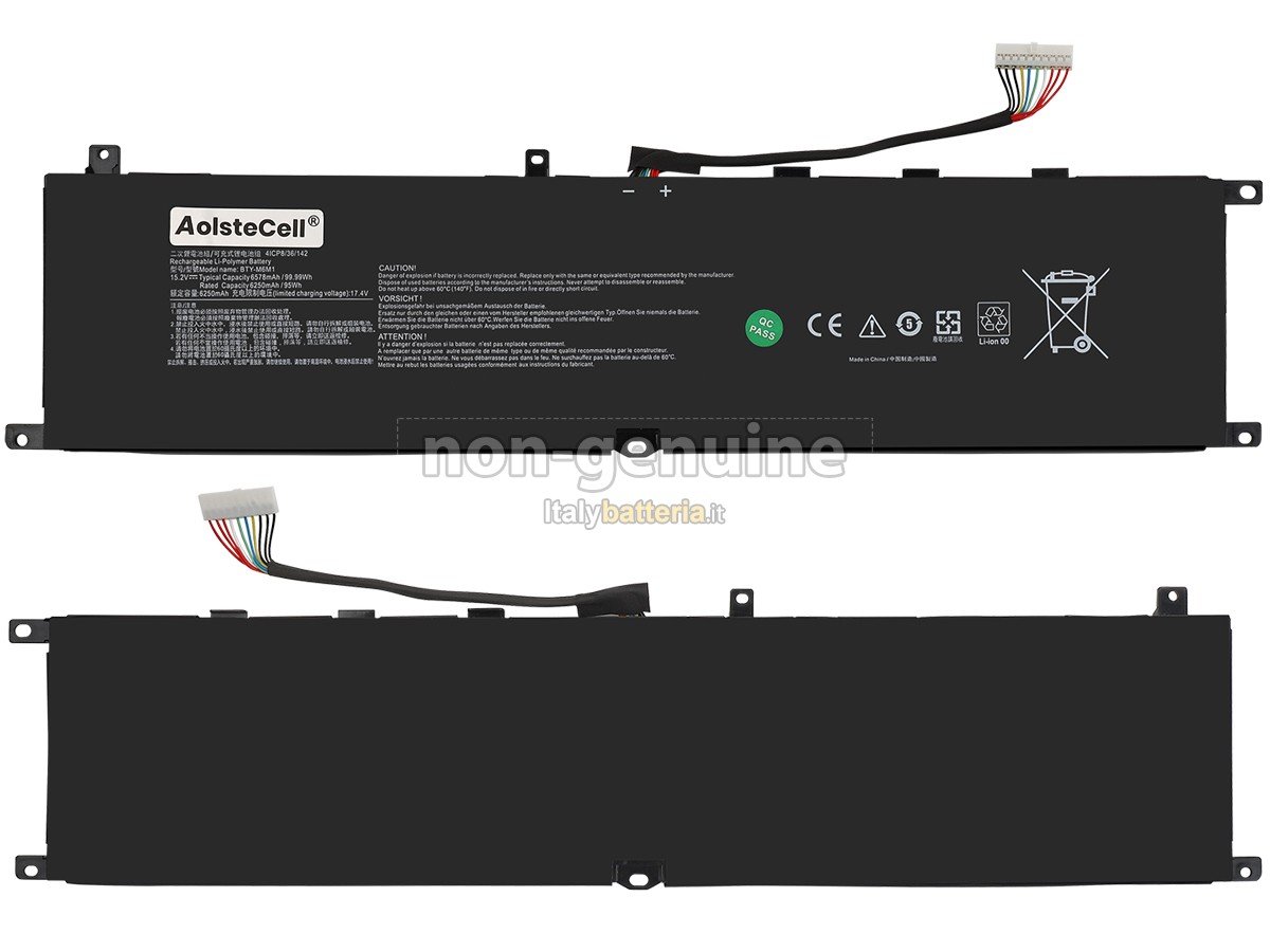 Batteria per MSI STEALTH GS77 12U