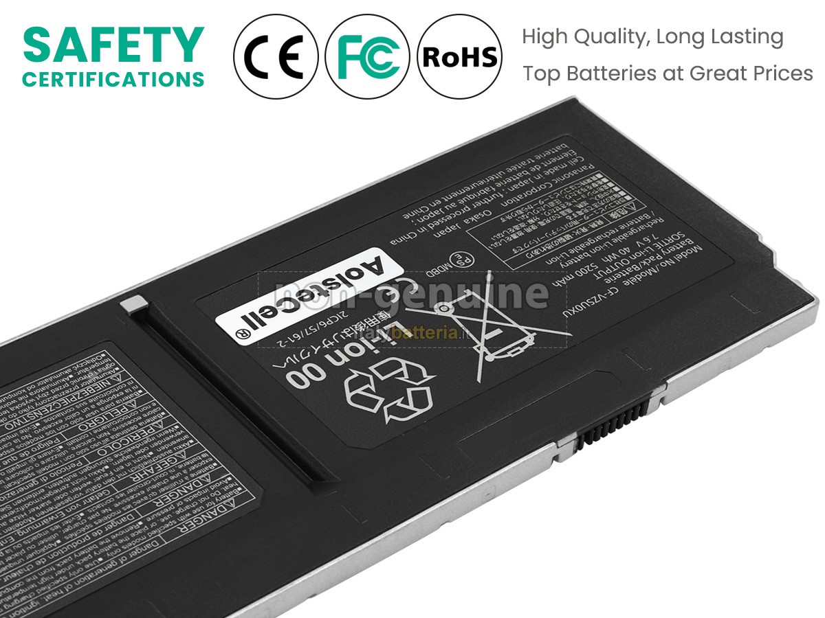 Batteria per Panasonic CF-XZ6