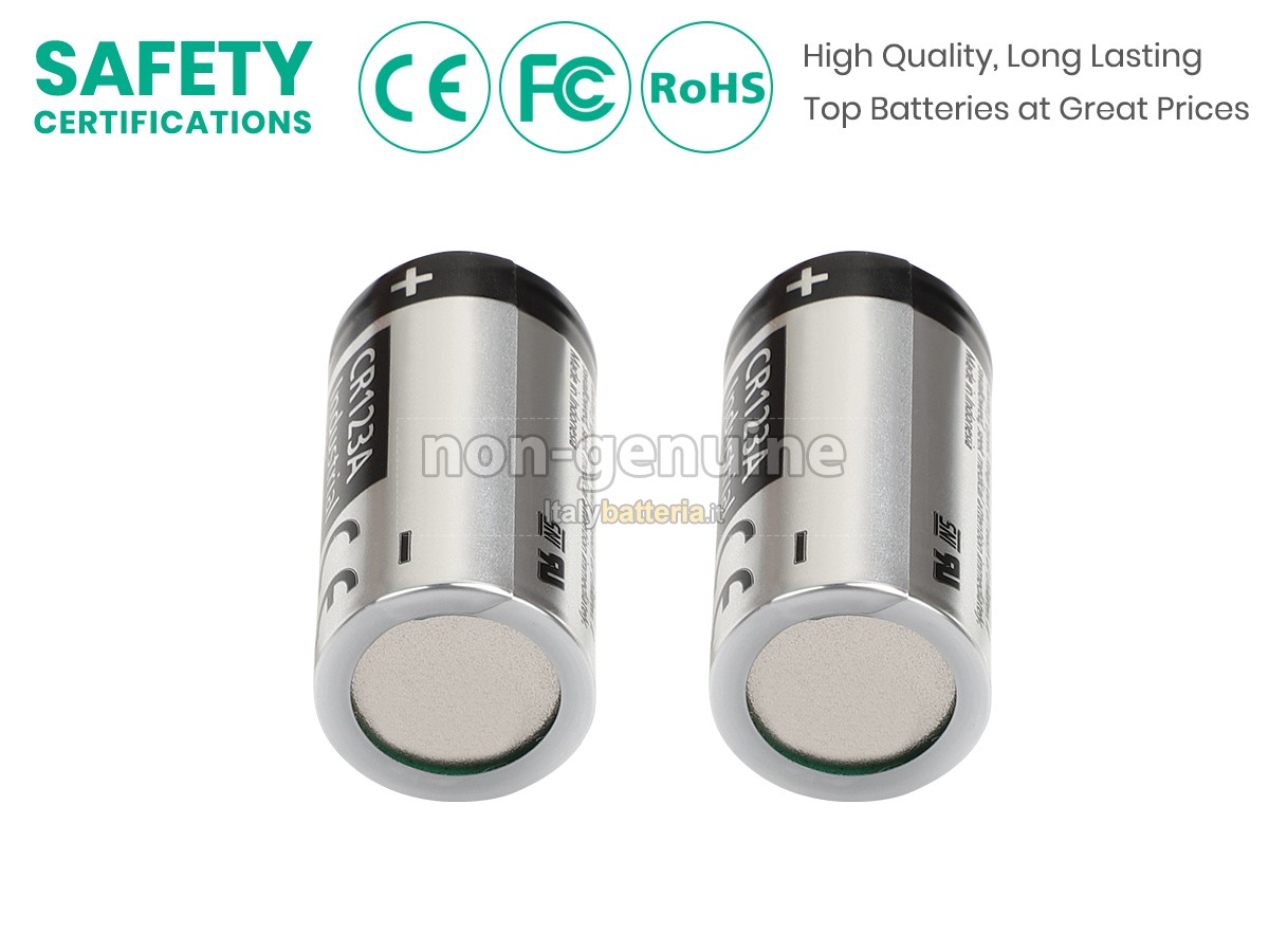 Batteria per Panasonic CR123A
