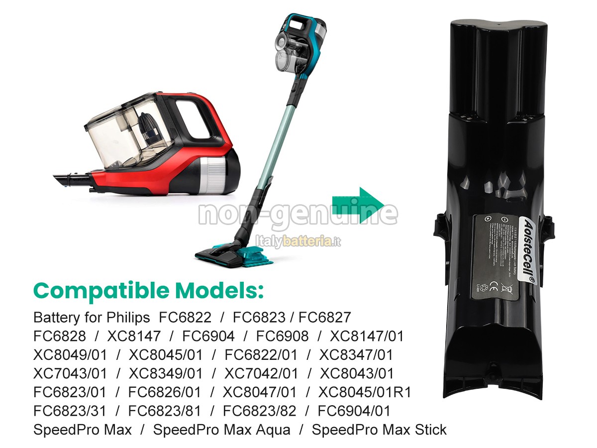 Batteria per Philips XC8045/01R1