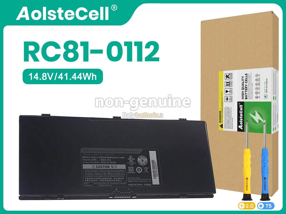 Batteria per Razer BLADE RC81-0112