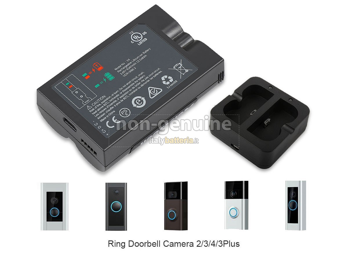 Batteria per Ring VIDEO DOORBELL 4