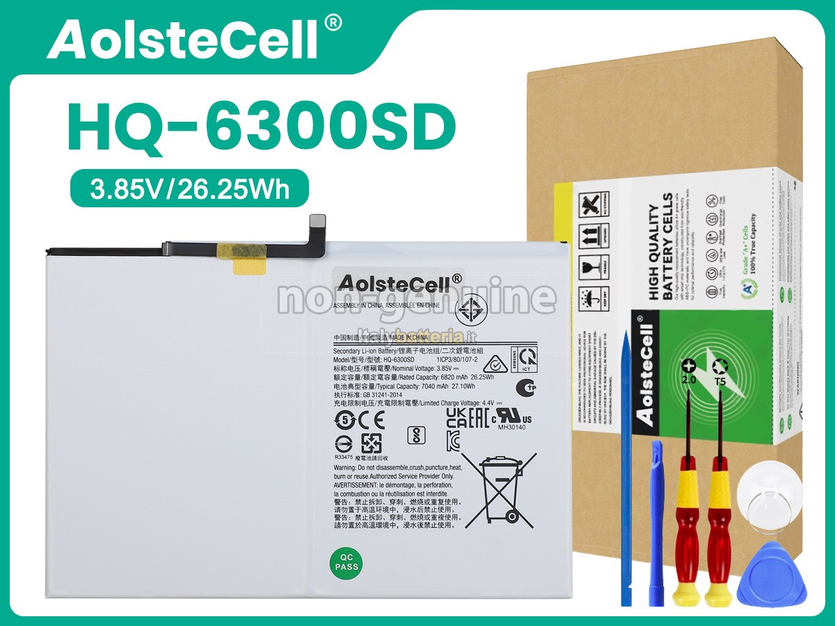 Batteria per Samsung HQ-6300SD