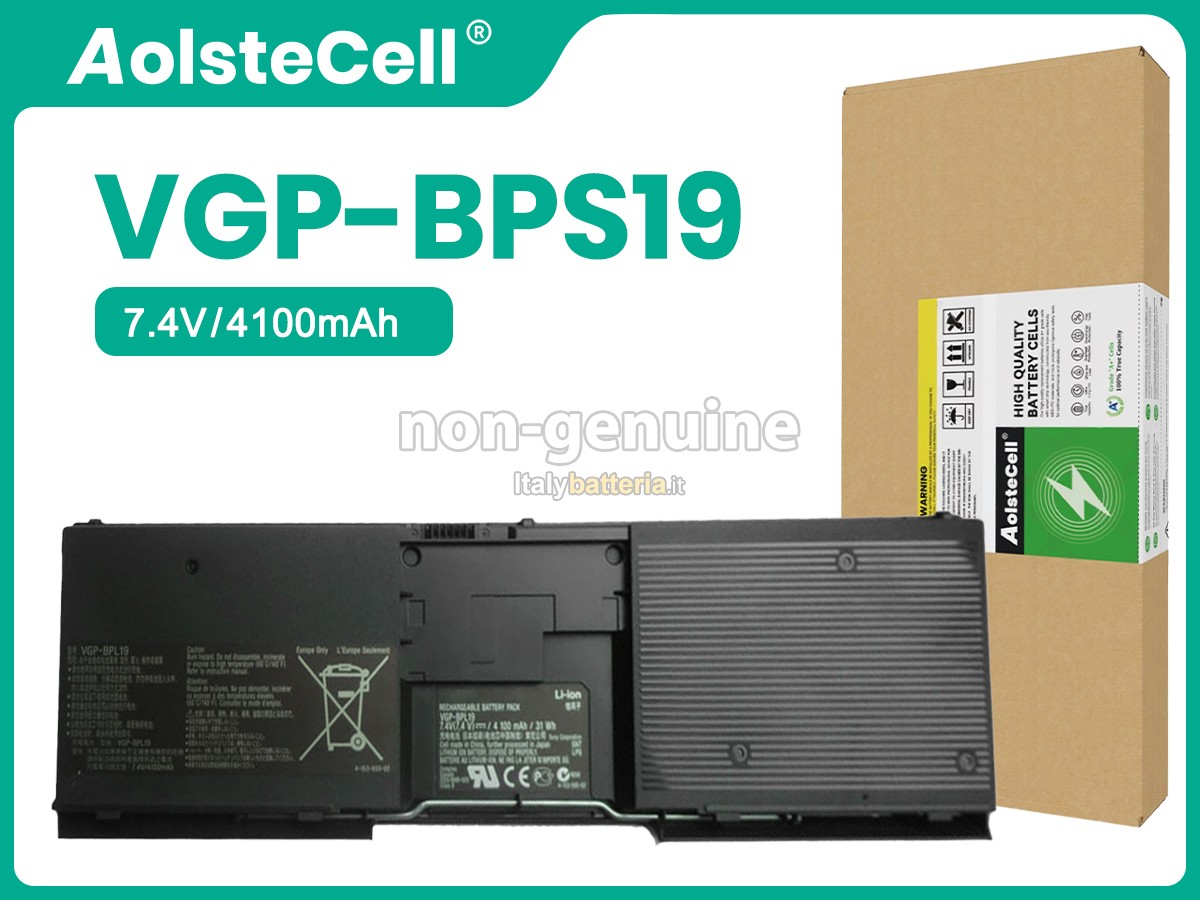 Batteria per Sony VGP-BPS19/S