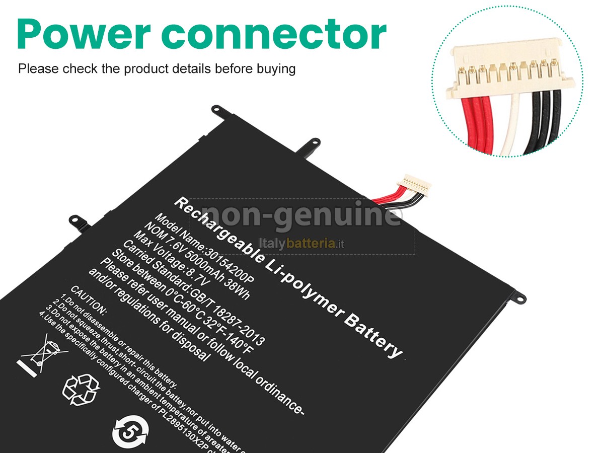 Batteria per Teclast F7 PRO