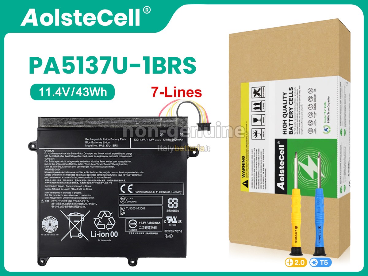Batteria per Toshiba Portege Z10T-A