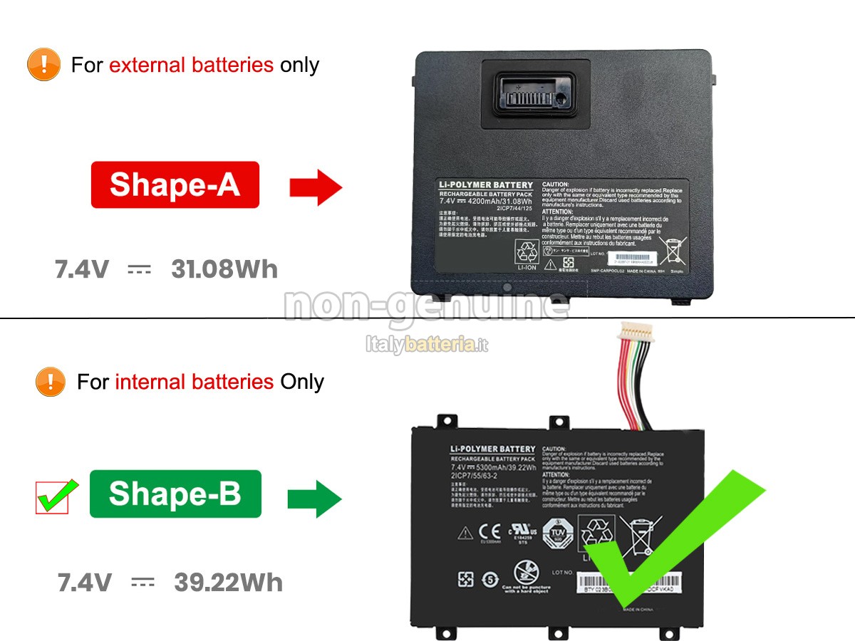 Batteria per Xplore XSLATE IX101B1